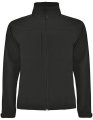 Heren Softshell Jas Rudolph Roly SS6435 Heather Black